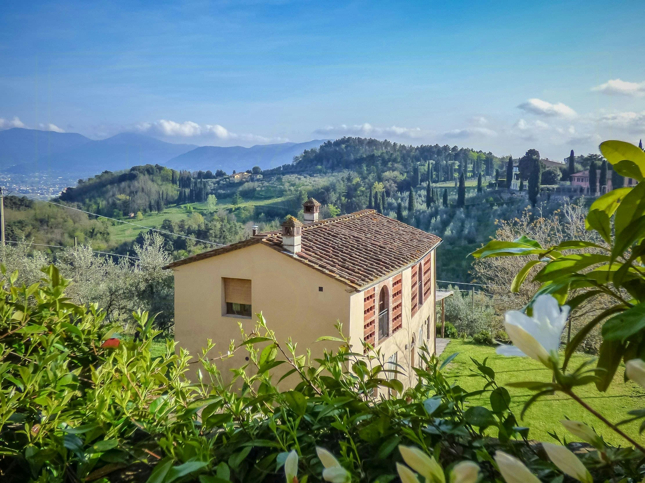 Agli Orti. Privathaus mit Blick auf Lucca