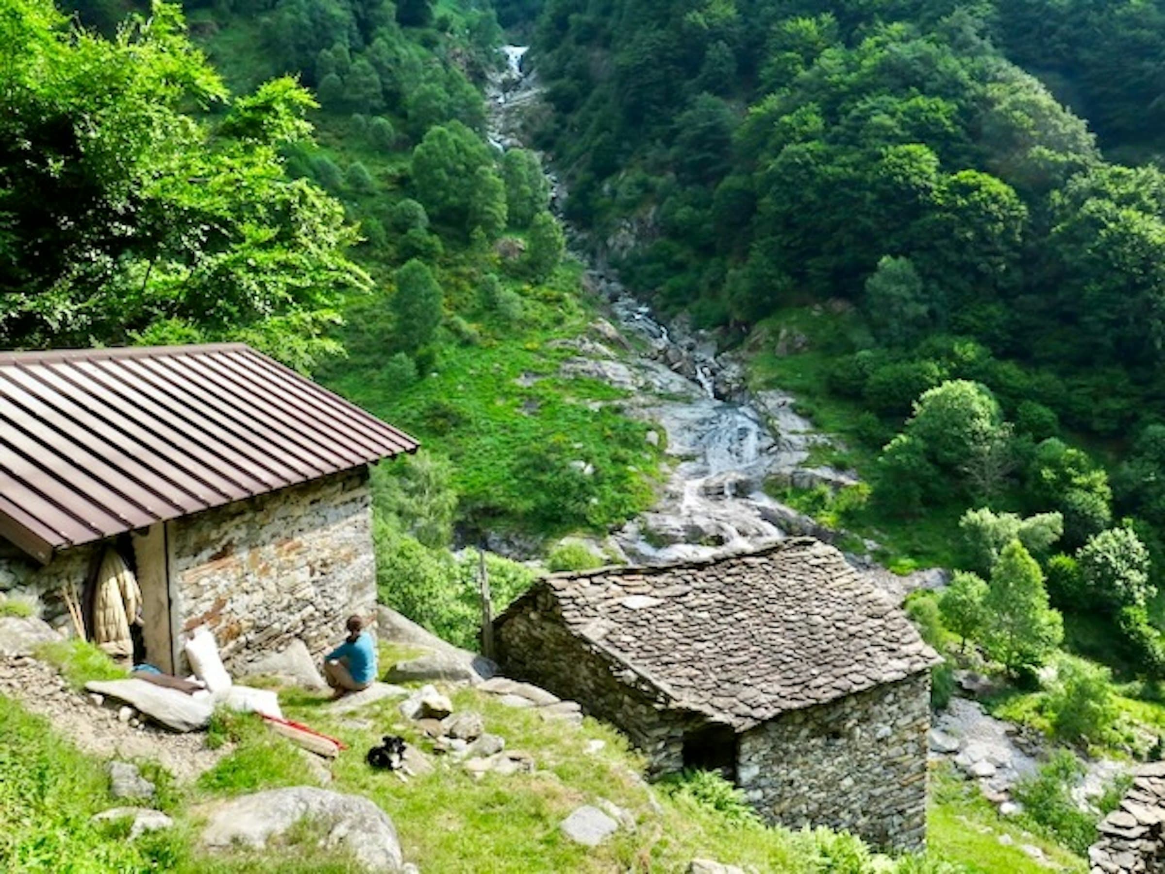 Berghütte Misterella, strahlungsarm, Livo am Comer See